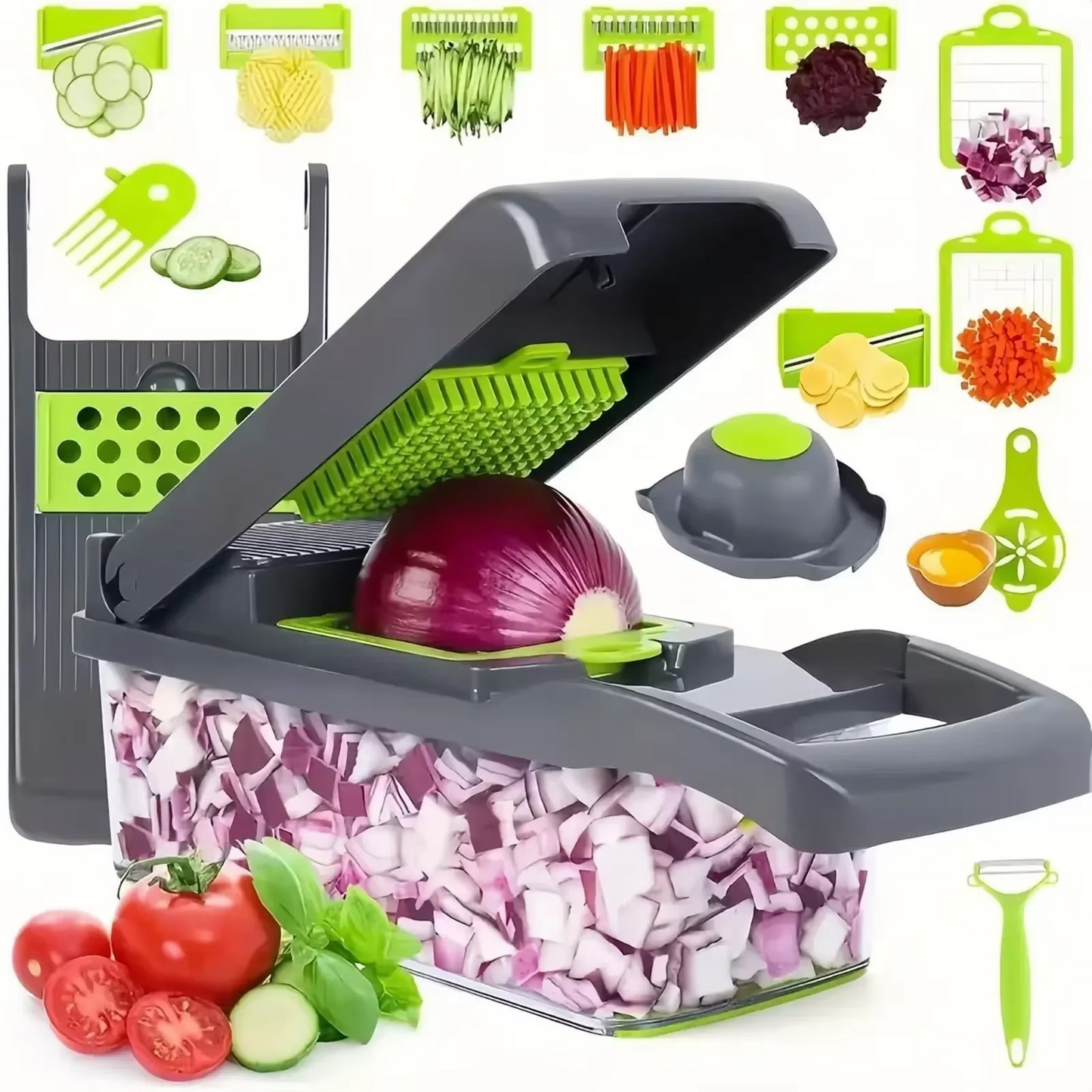 Picadora de Verduras Multifuncional 16 en 1