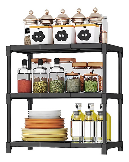 Estantería Rack Anaquel Organizador de Cocina – 3 Niveles